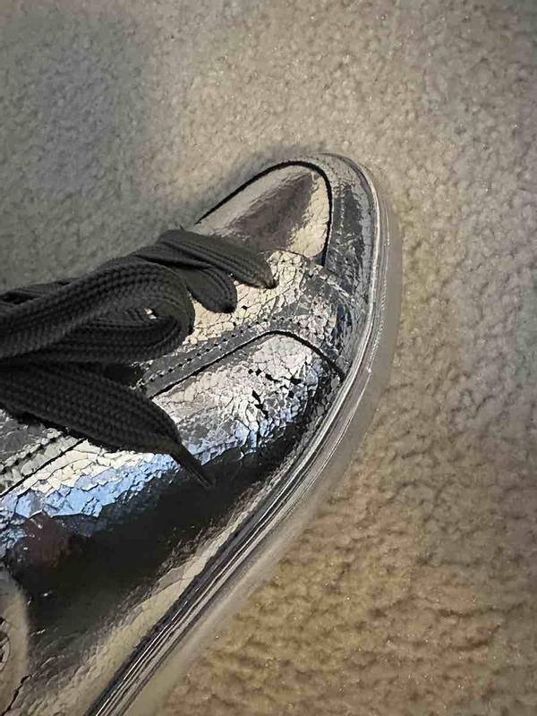 Customer photo for "Silver flaking off"