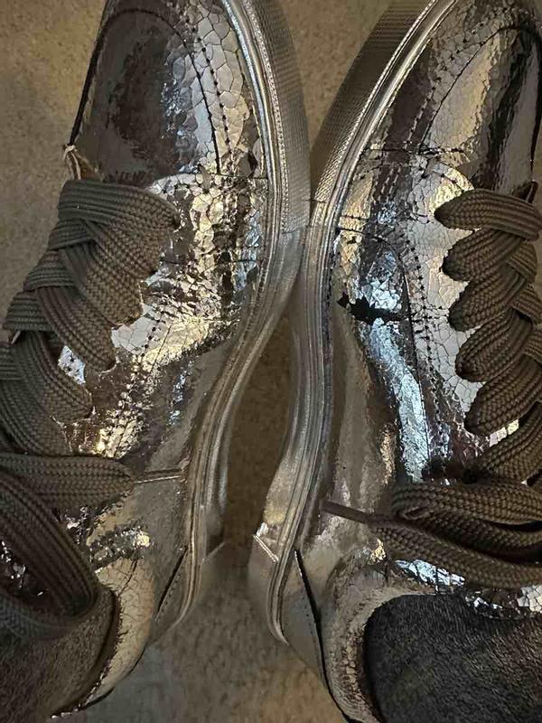 Customer photo for "Silver flaking off"