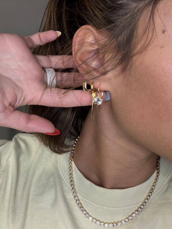 Customer photo for "Perfect addition to my earring stack"