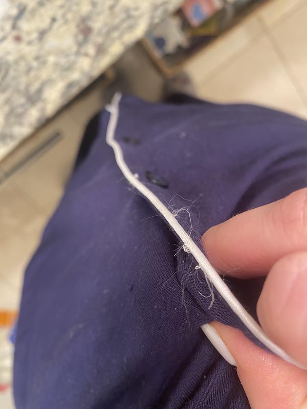 Customer photo for "Lining falling apart"