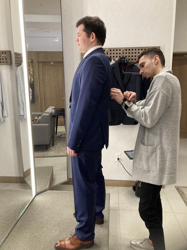 Gorgeous Wedding Suit for Son Makes This Mom Proud