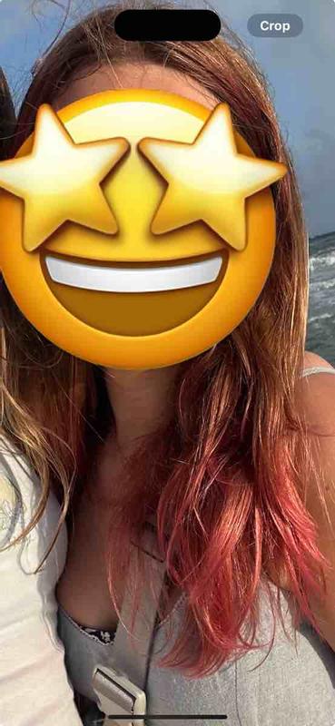 Customer photo for "works well for temporary color"