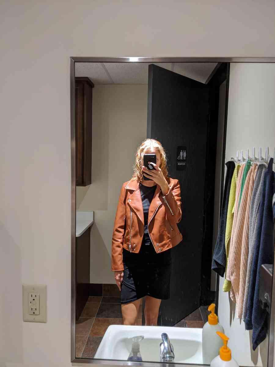 Customer photo for "Gorgeous jacket! Fits perfectly"