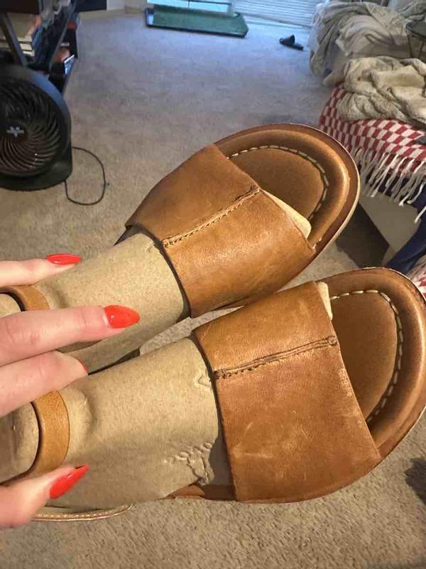 Customer photo for "Arrived scuffed"