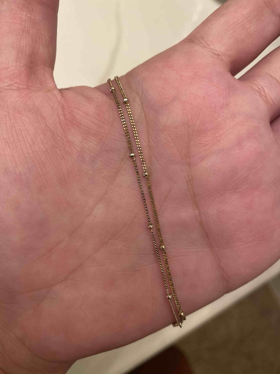 Customer photo for "Tarnishes Quickly"