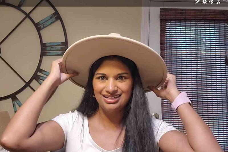 Customer photo for "Love this hat"