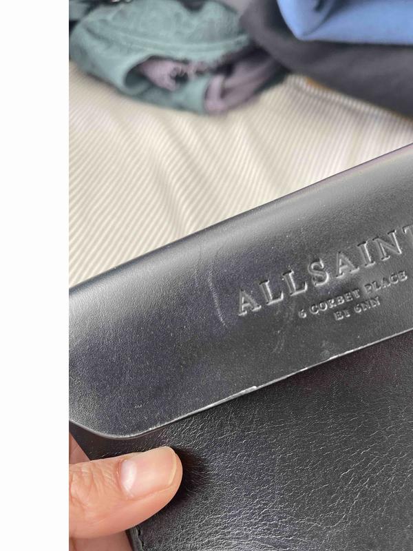 Customer photo for "damage bag"
