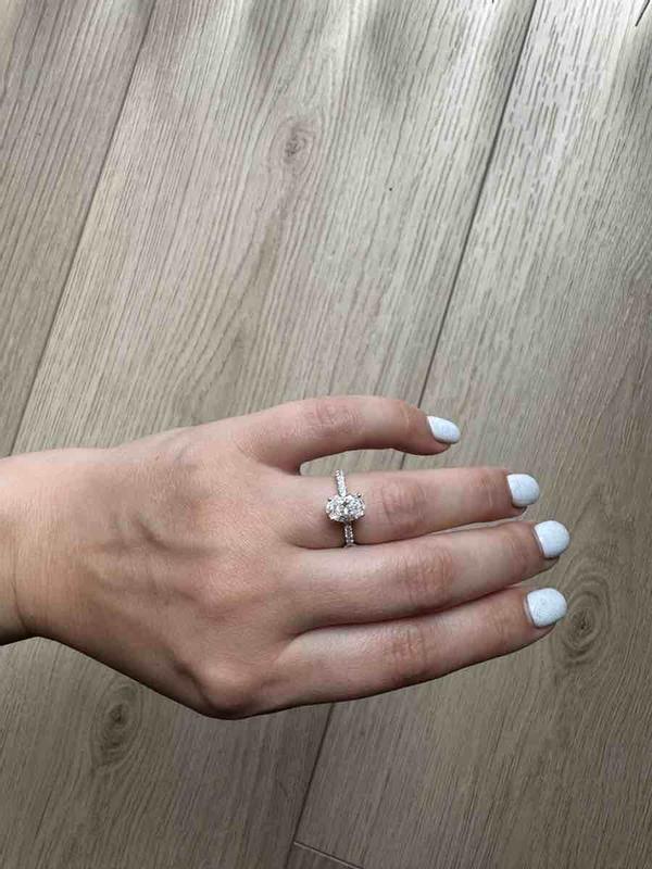 Customer photo for "Absolutely stunning ring"