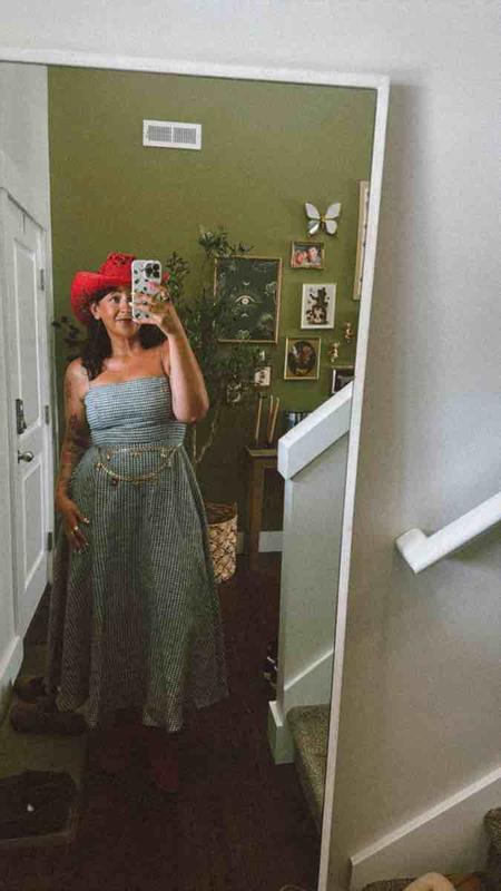 Customer photo for "wardrobe staple"