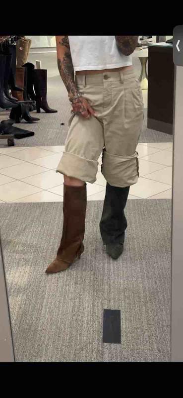Customer photo for "runs big, super cute"