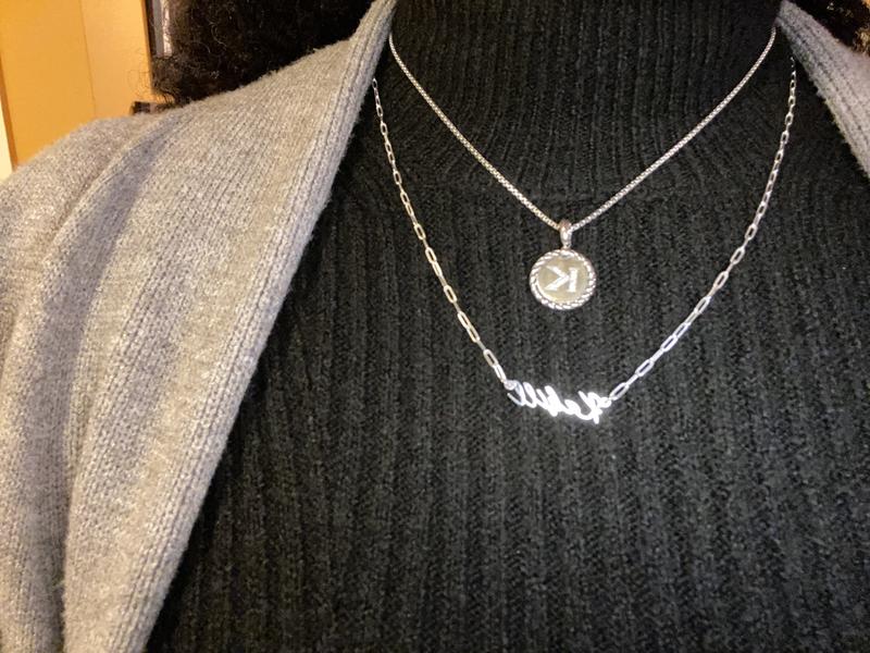Customer photo for "Love this necklace !"