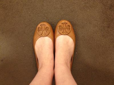 Customer photo for "Gorgeous Pair of Flats!"