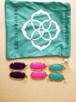 Customer photo for "fun earrings"