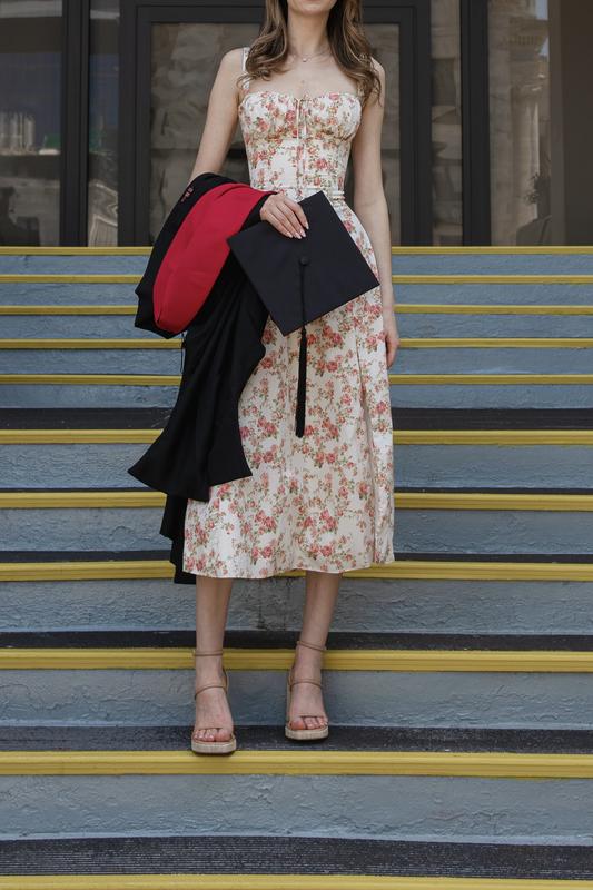 Customer photo for "Beautiful dress, bust can be tricky"