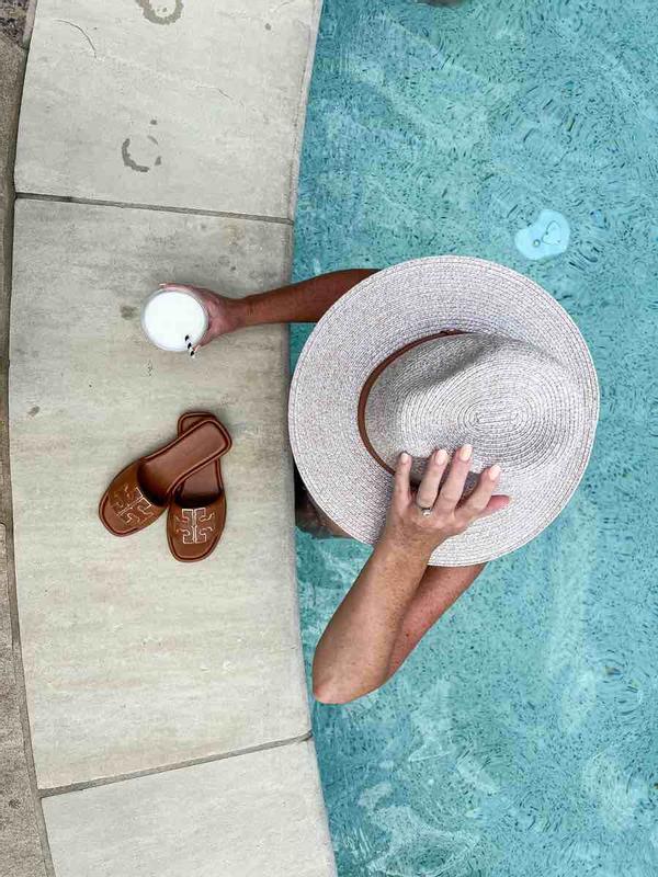 Packable Braided Paper Straw Panama Hat