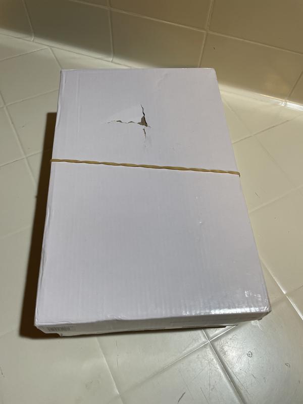 Customer photo for "Terrible Packaging"