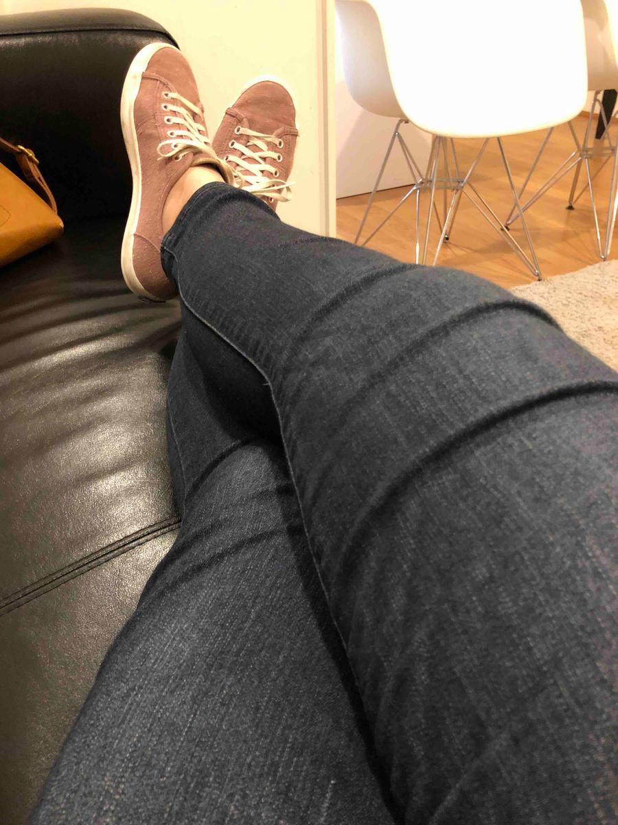 Customer photo for "favorite jeggings"
