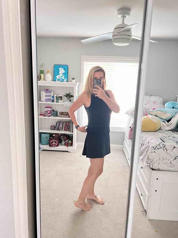 Customer photo for "love this skort!"