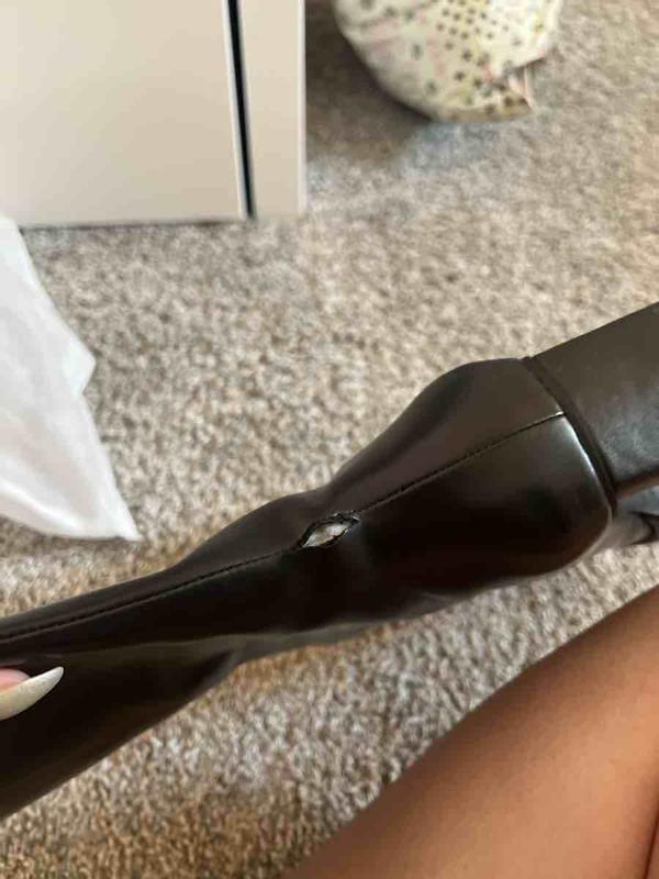 Loved but ripped on the back side