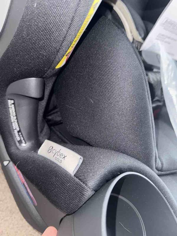 Customer photo for "I got used car seat"