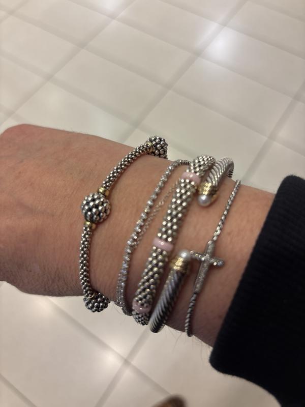 Customer photo for "Lagos ball bracelet"