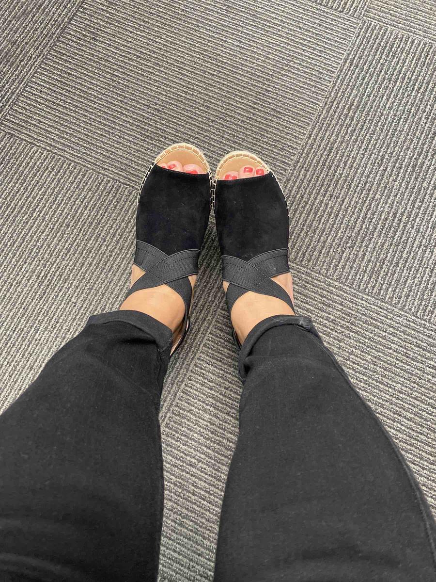 Customer photo for "most lovely shoes"