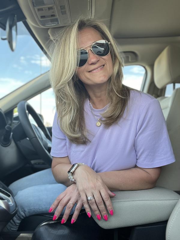 Customer photo for "Perfect for my summer hair"
