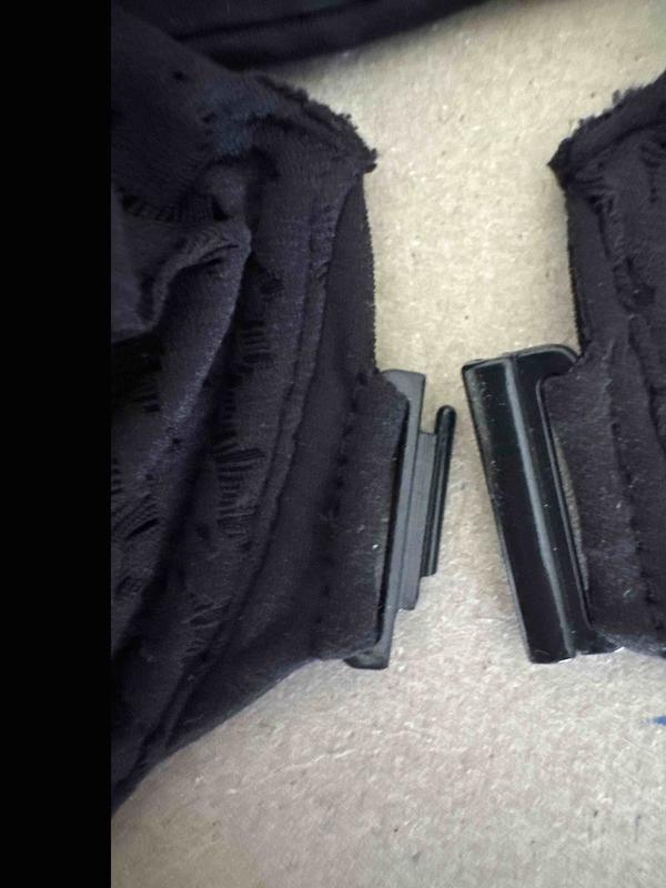 Customer photo for "the plastic clasp breaks :("