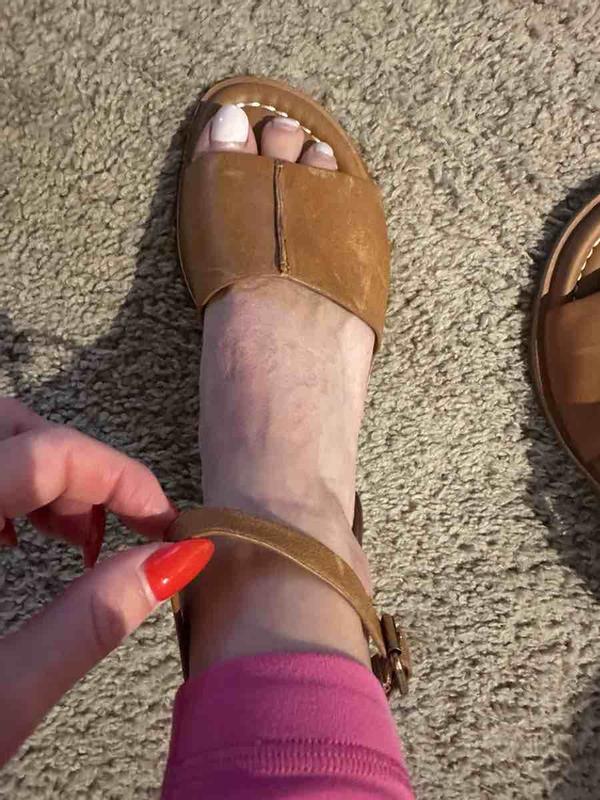Customer photo for "Arrived scuffed"