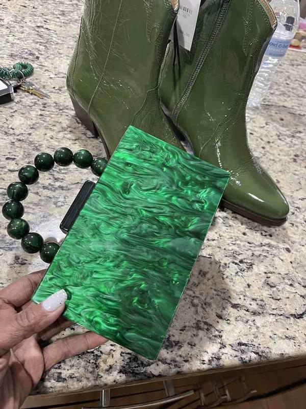 Customer photo for "serpent bootie"