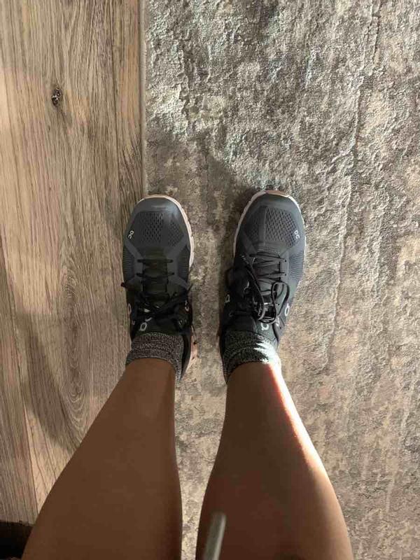 Customer photo for "Not comfortable by the ankles!"