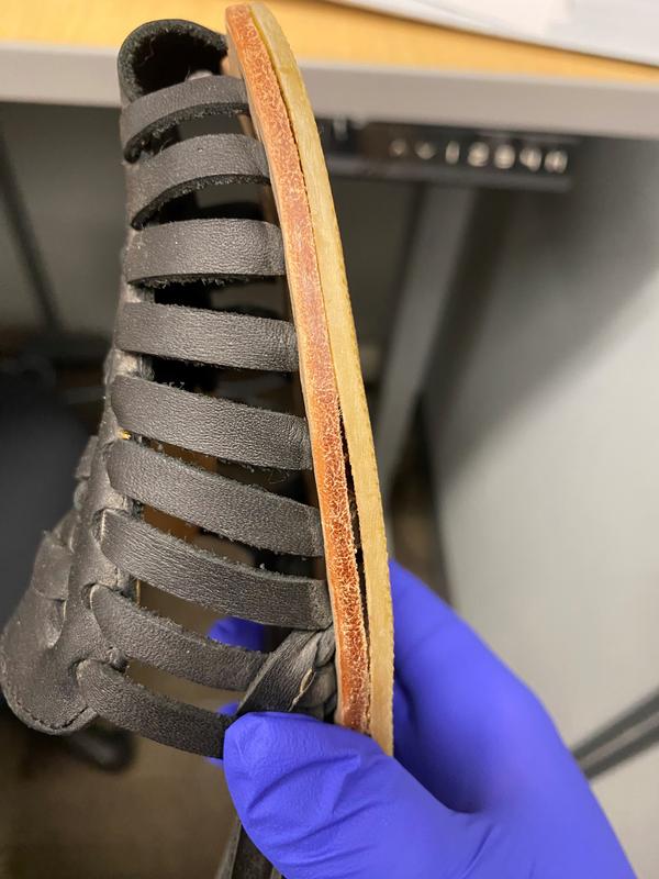 The sole is coming apart