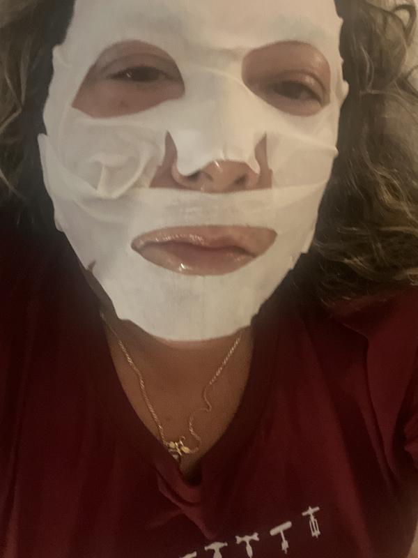 Customer photo for "Best Facial Mask EVER!"