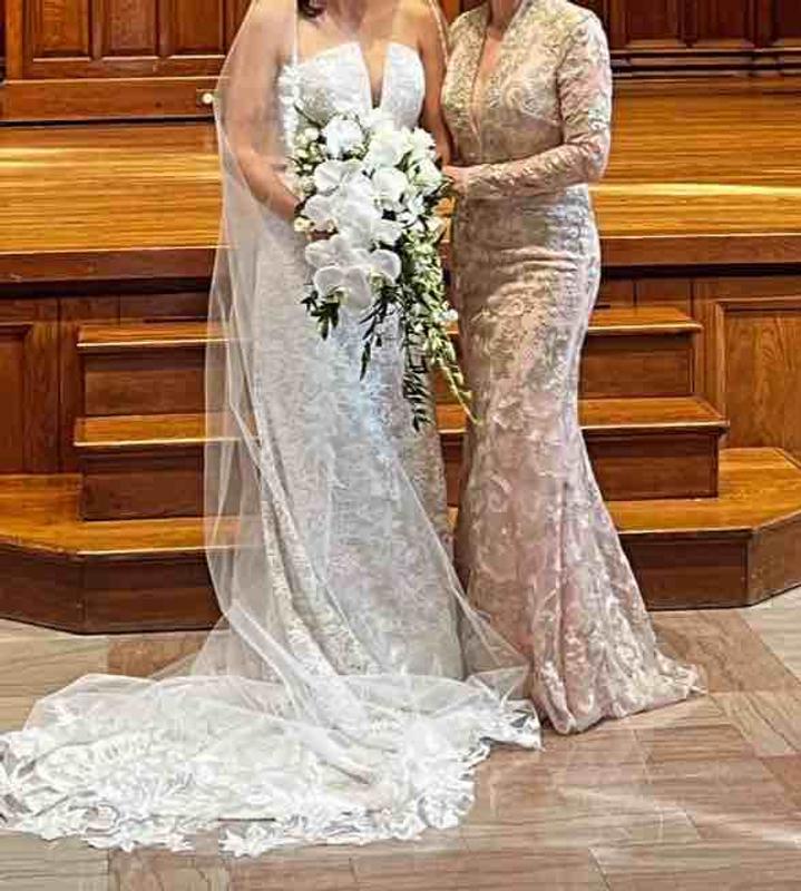 Customer photo for "Mother of the Bride Dress"