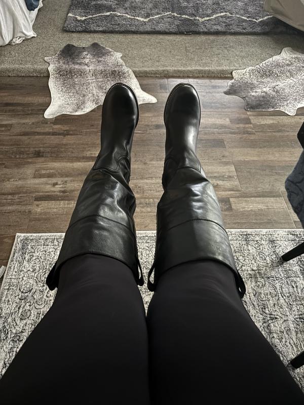 Customer photo for "Looooovvvveeee For extra wide calves"