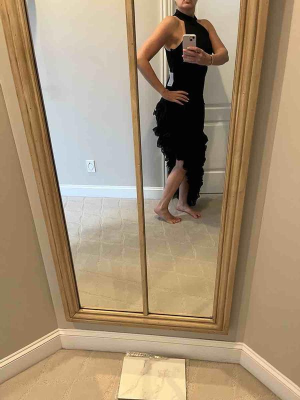 Customer photo for "a Perfectly fitting FUN dress"