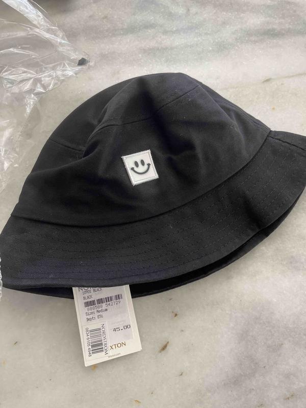 Customer photo for "completely different hat"