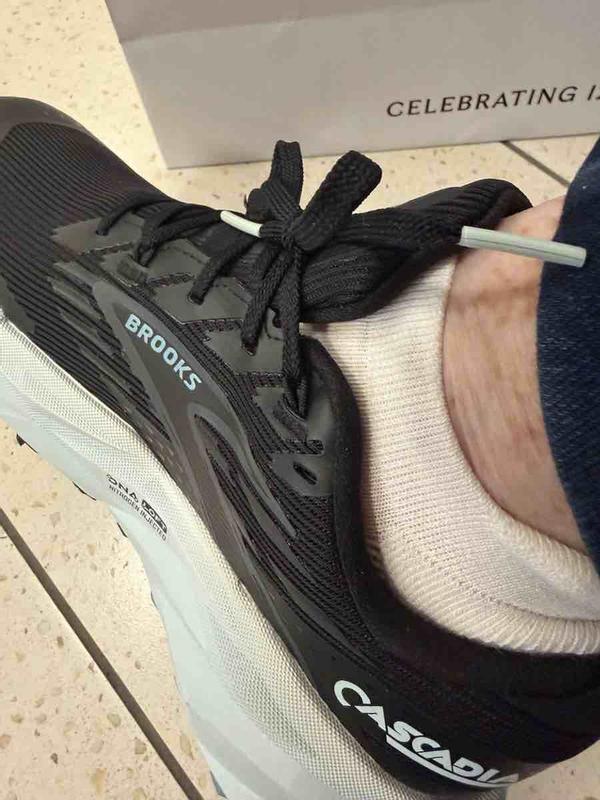 Customer photo for "Not for high insteps"