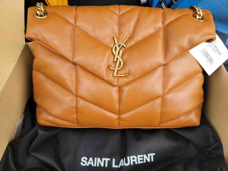 Customer photo for "Beautiful bag but color is way off/wrong"