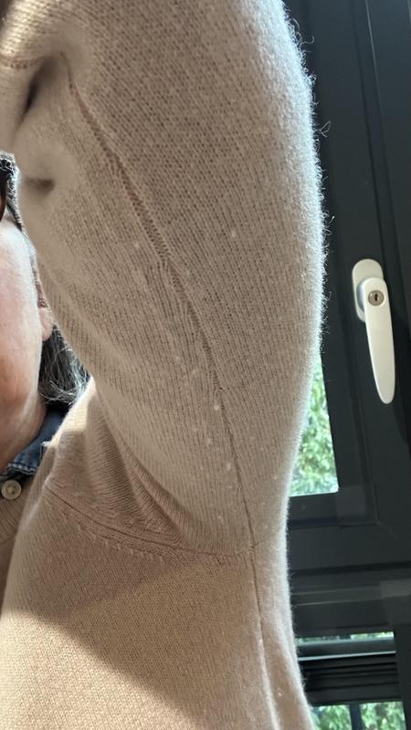 Visible pilling at first wear