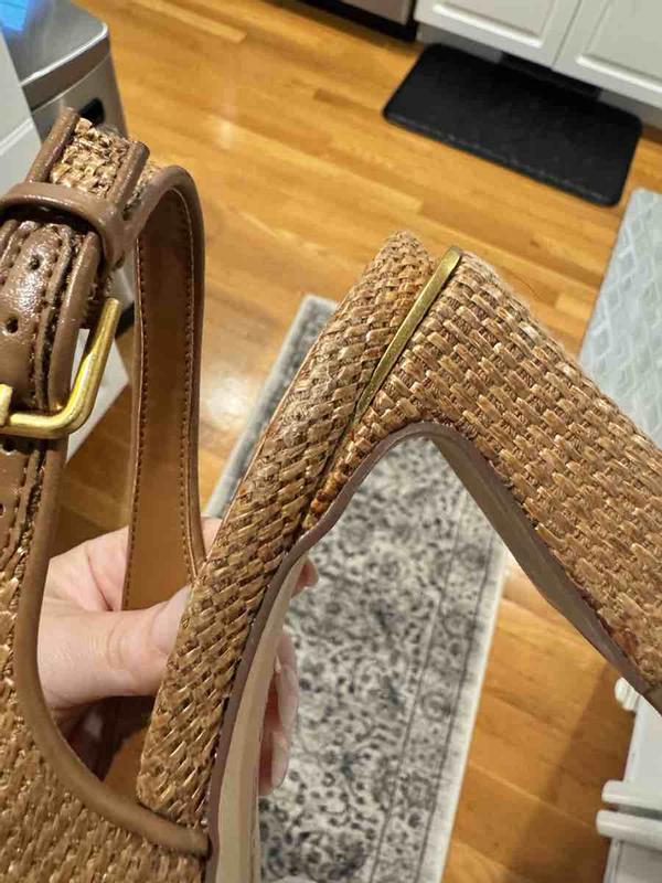 Customer photo for "Poor Quality Looked Worn Straight Out of the Box"