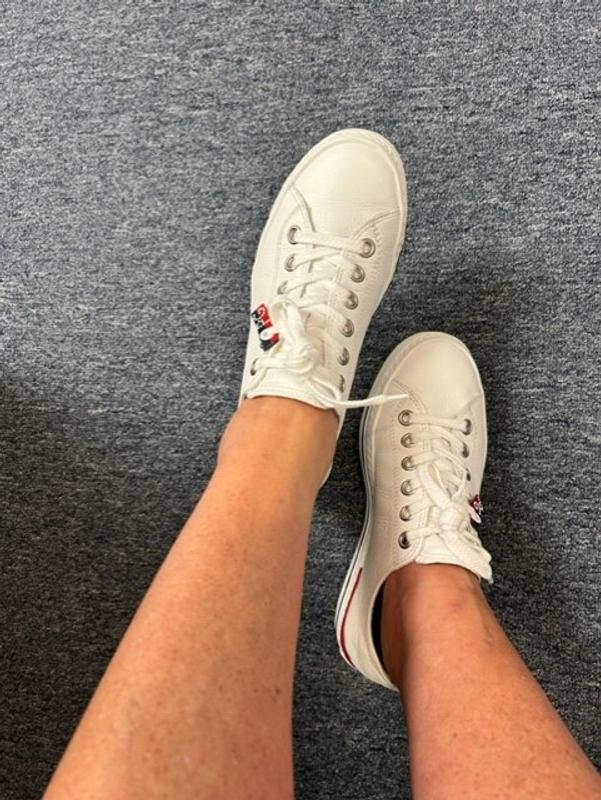 Customer photo for "The most comfortable shoes"