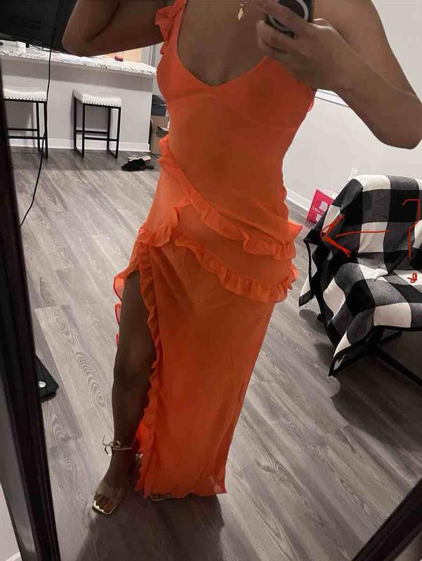 Customer photo for "Poor material, sewing inseams, cheap looking"