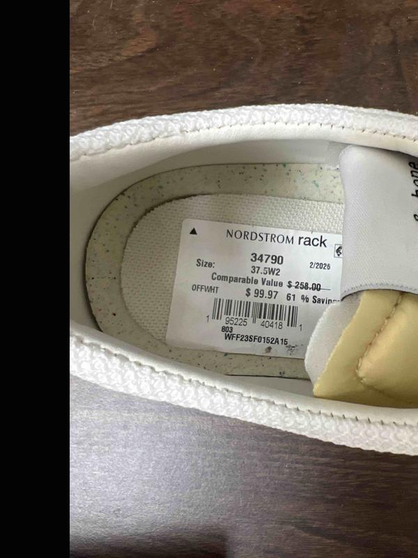Customer photo for "shame on you, Nordstrom"