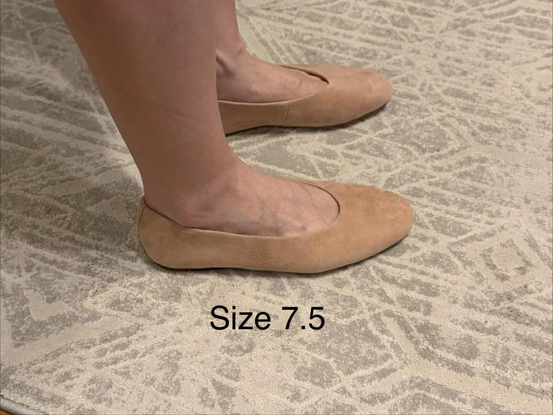 Customer photo for "Nice quality but odd fit"