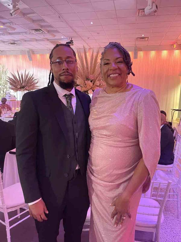 Customer photo for "Fabulous MOB Dress!"