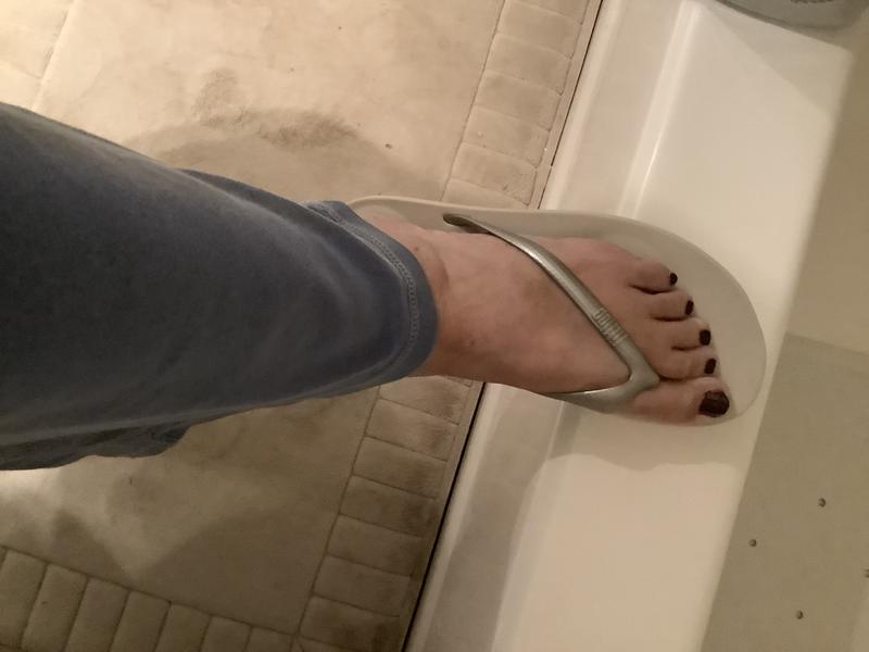 Customer photo for "Great Fitflops, beautiful colors"