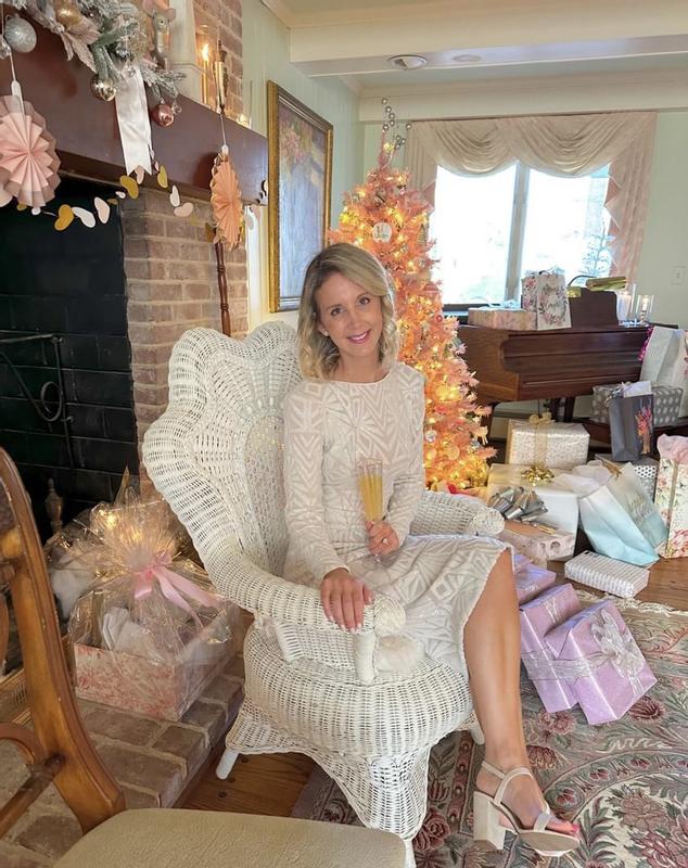 Dress the Population Emery Long Sleeve Sequin Cocktail Dress