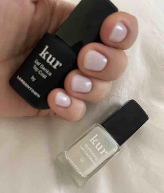 Customer photo for "Clean and natural looking  nails."