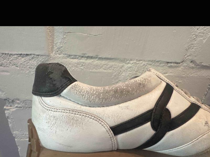 Customer photo for "a great shoe, but not for everyday"